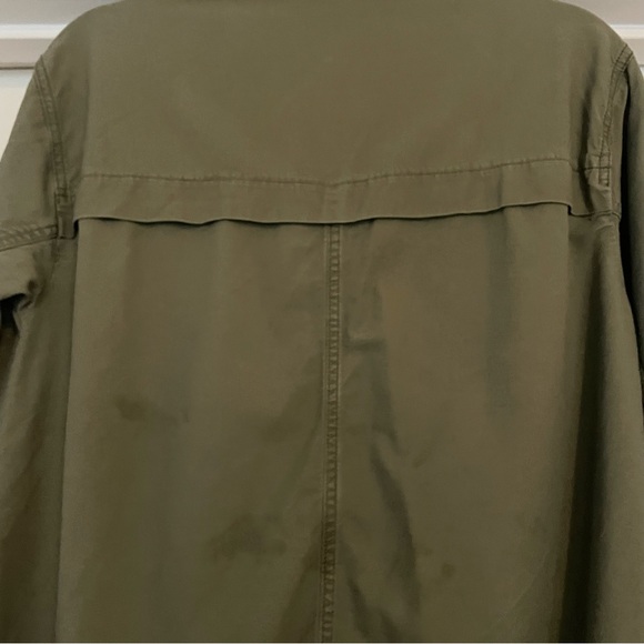 BP Nordstrom oversized olive green utility jacket XS. Great Condition - Picture 5 of 9